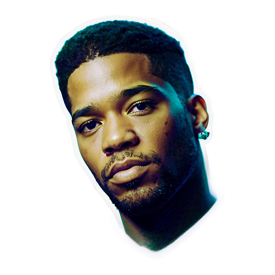 Kid Cudi Portrait Art Png Nkk