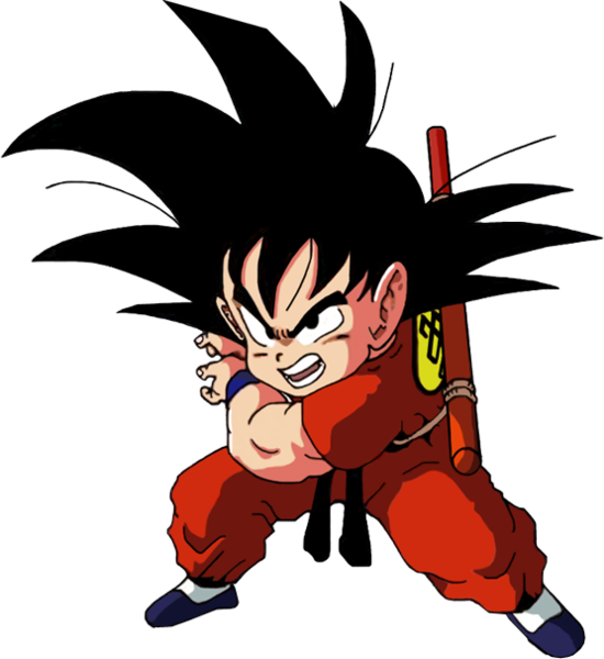 Kid Goku Action Pose