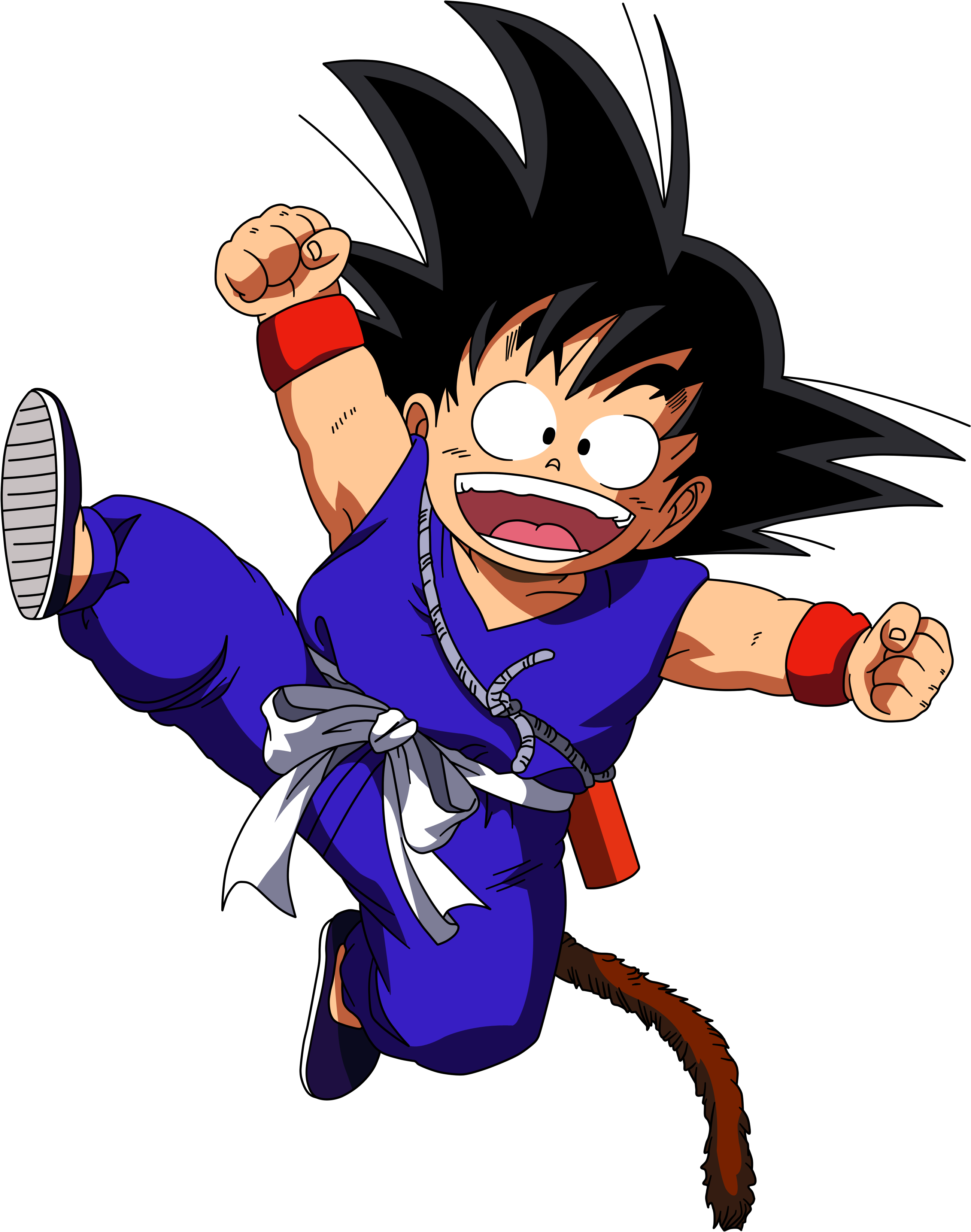 Kid Goku Action Pose.png