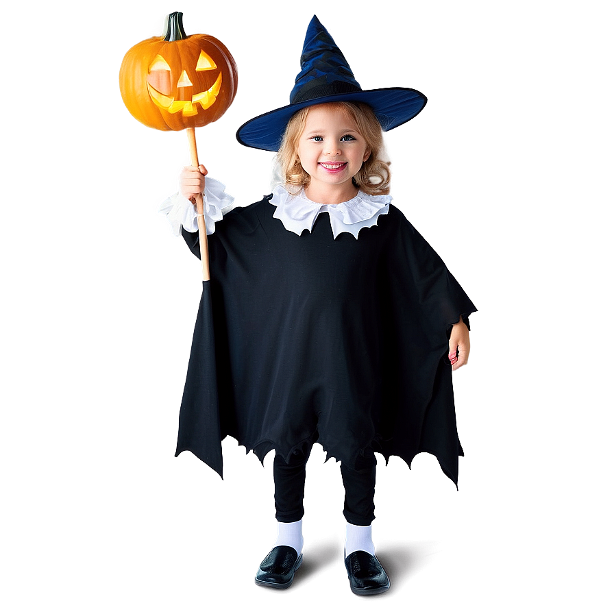 Kid In Halloween Costume Png 05242024