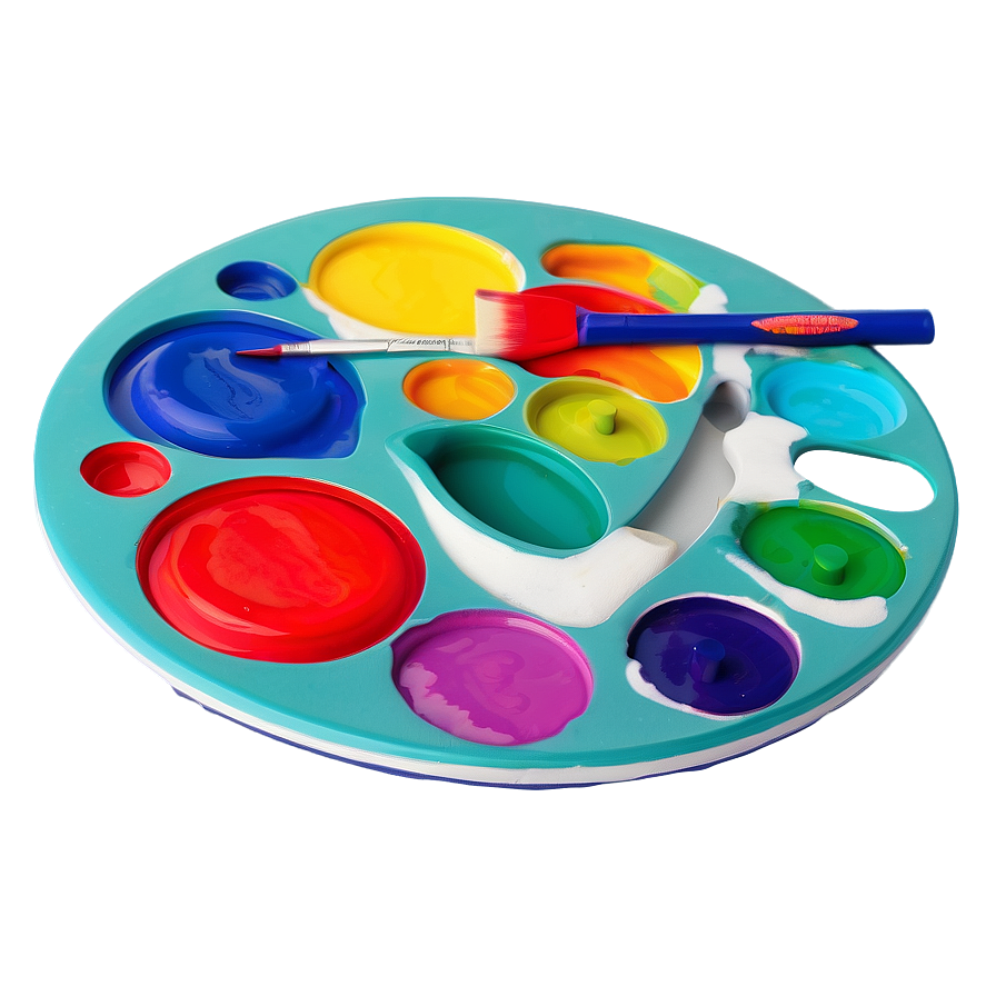 Kid's Art Palette PNG ytv PNG image with a transparent background, free high-resolution download