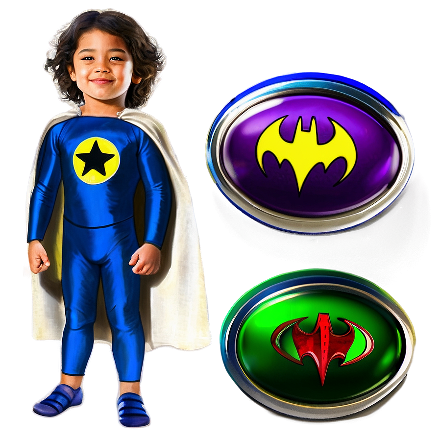 Kid Superhero Png 05062024