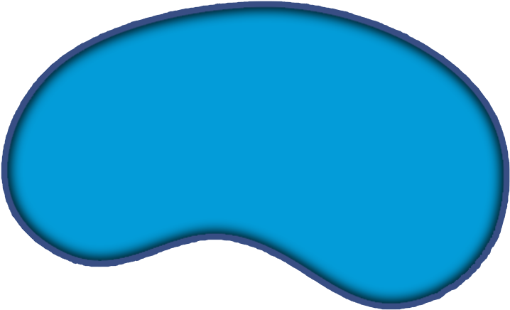 Kidney Shaped Pool - Kidney Shaped Lab Table, HD Png Download PNG with transparent background