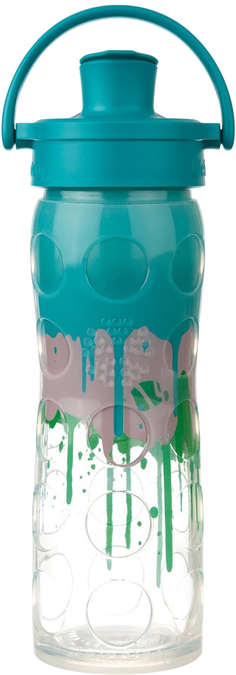 Kids Animal Print Water Bottle PNG with transparent background