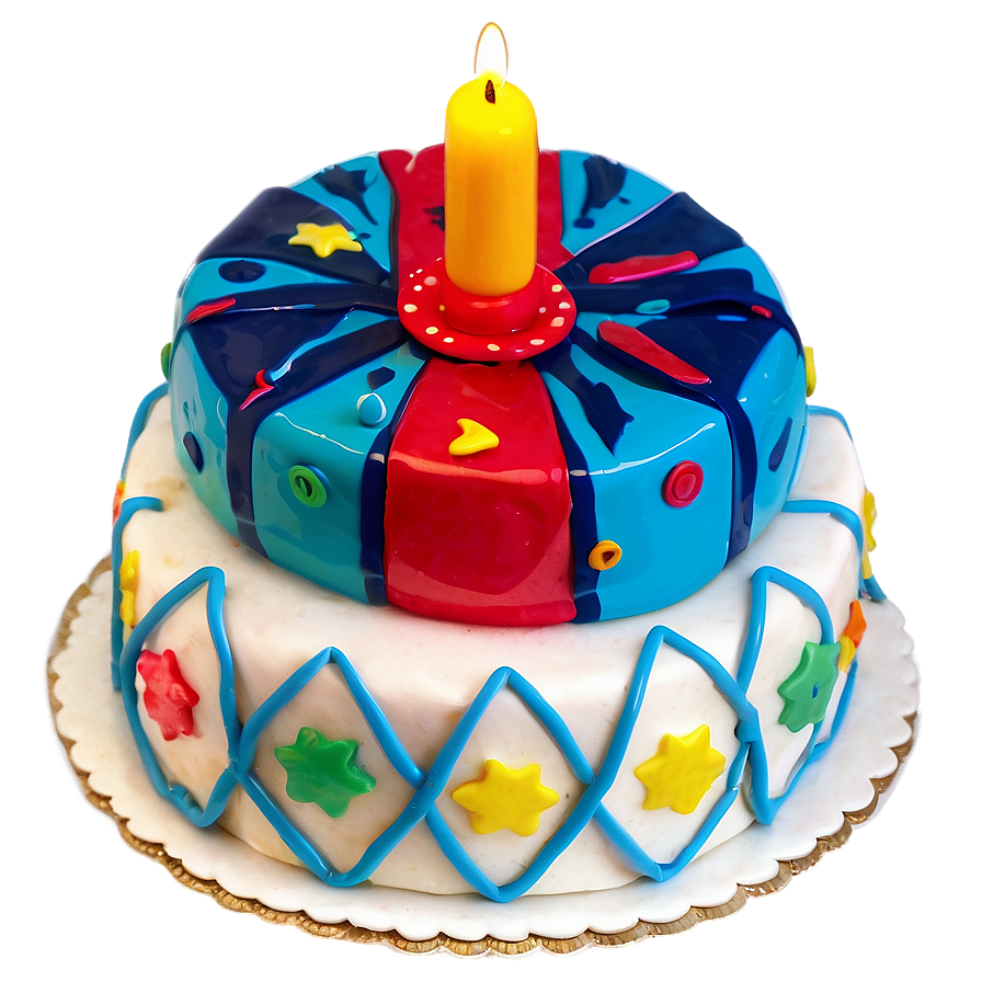 Kids Birthday Cake PNG 05042024 PNG with transparent background