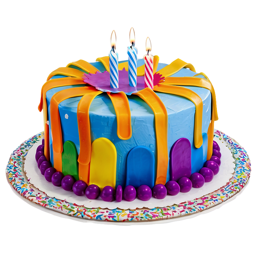 Kids Birthday Cake PNG dsh PNG with transparent background