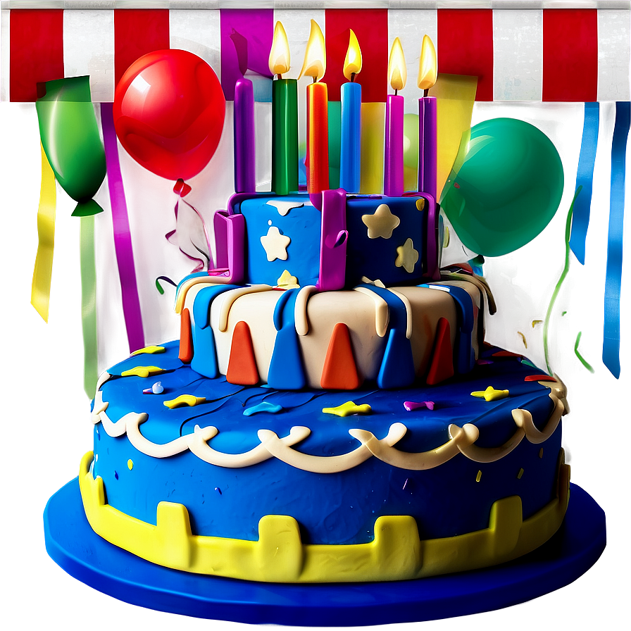 Kids Birthday Cake Png Uia