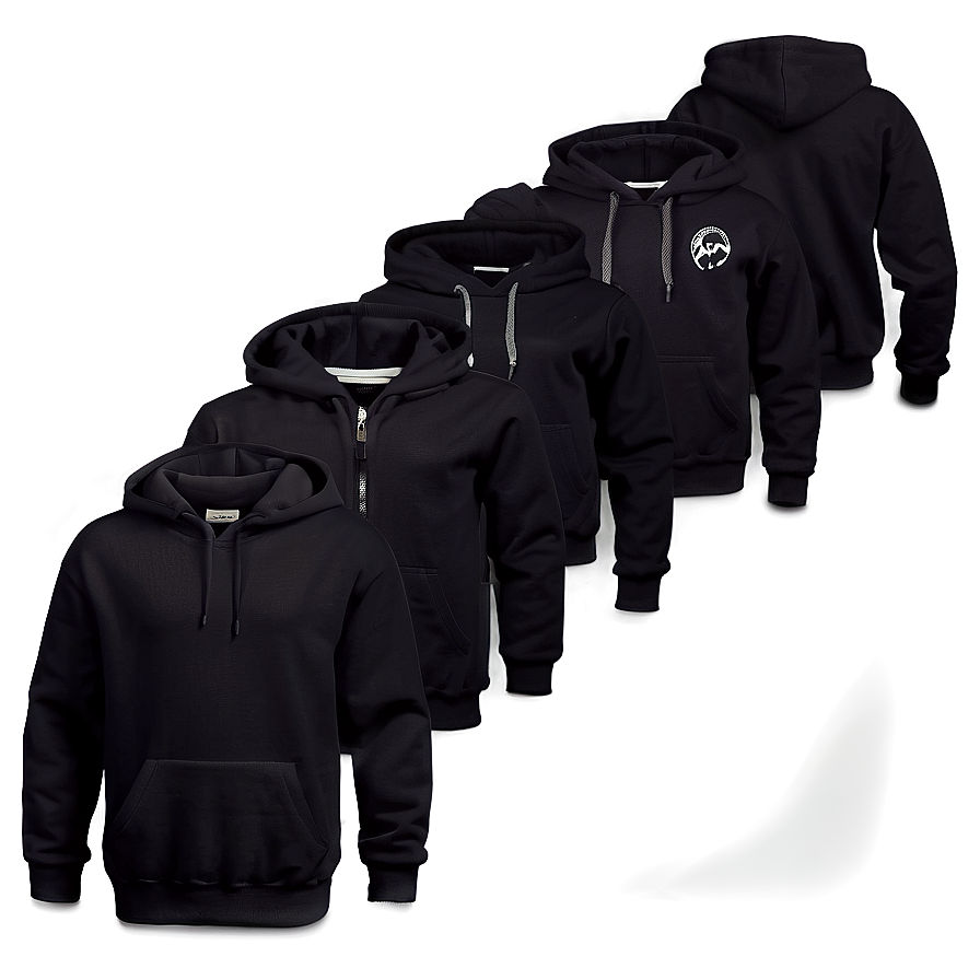 Kids Black Hoodie Png Cdn31