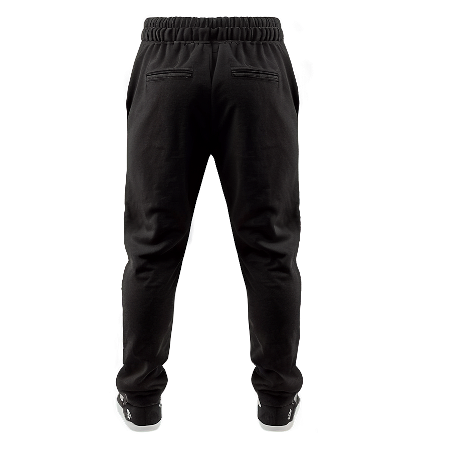 Kids Black Sweatpants Png 06132024