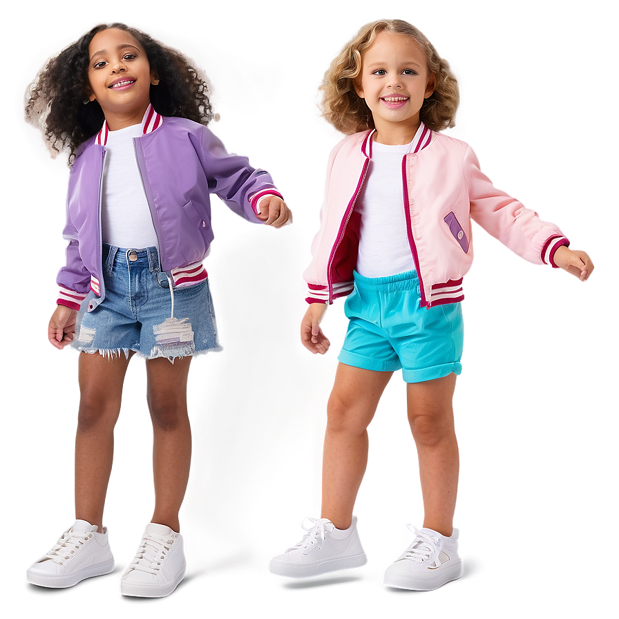 Kids Bomber Jacket Fun Png Bxq22