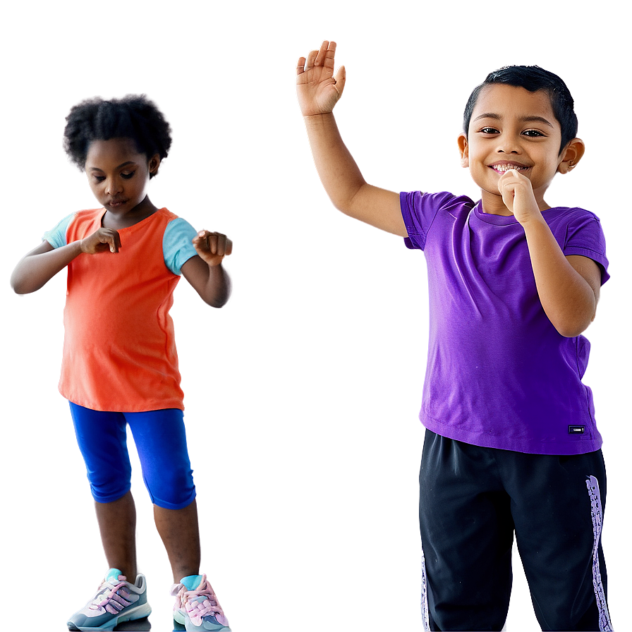 Kids In A Dance Class Png Iwp