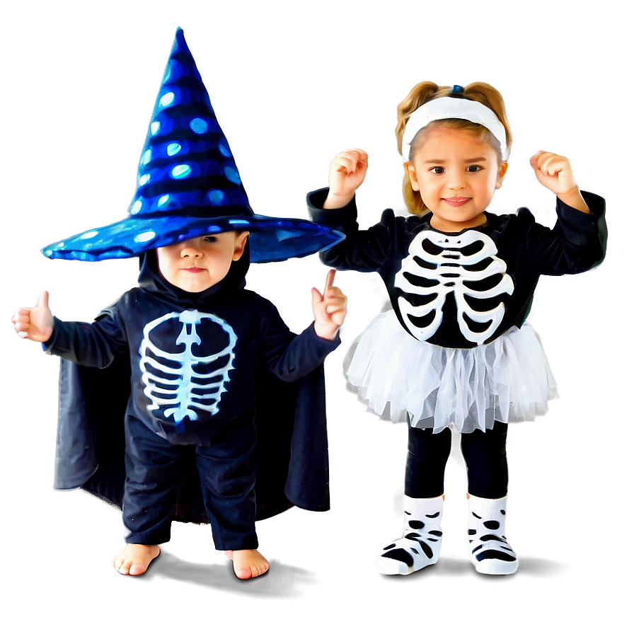 Kids In Halloween Costumes Png Nha