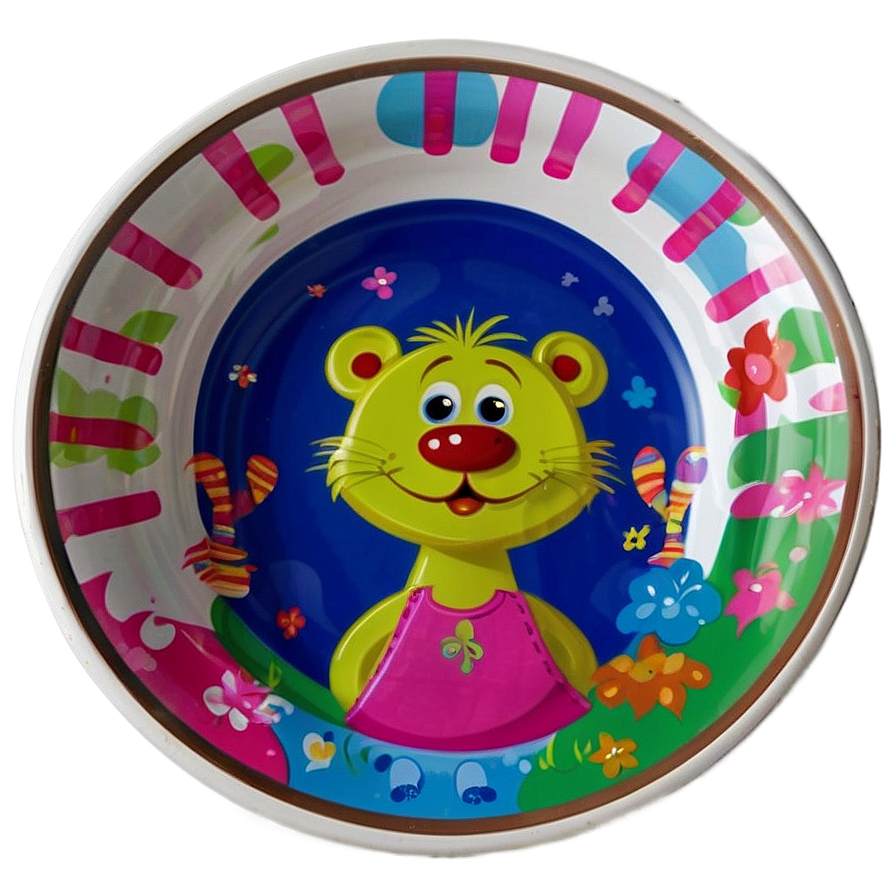 Kids Plates Cartoon Png Bit29