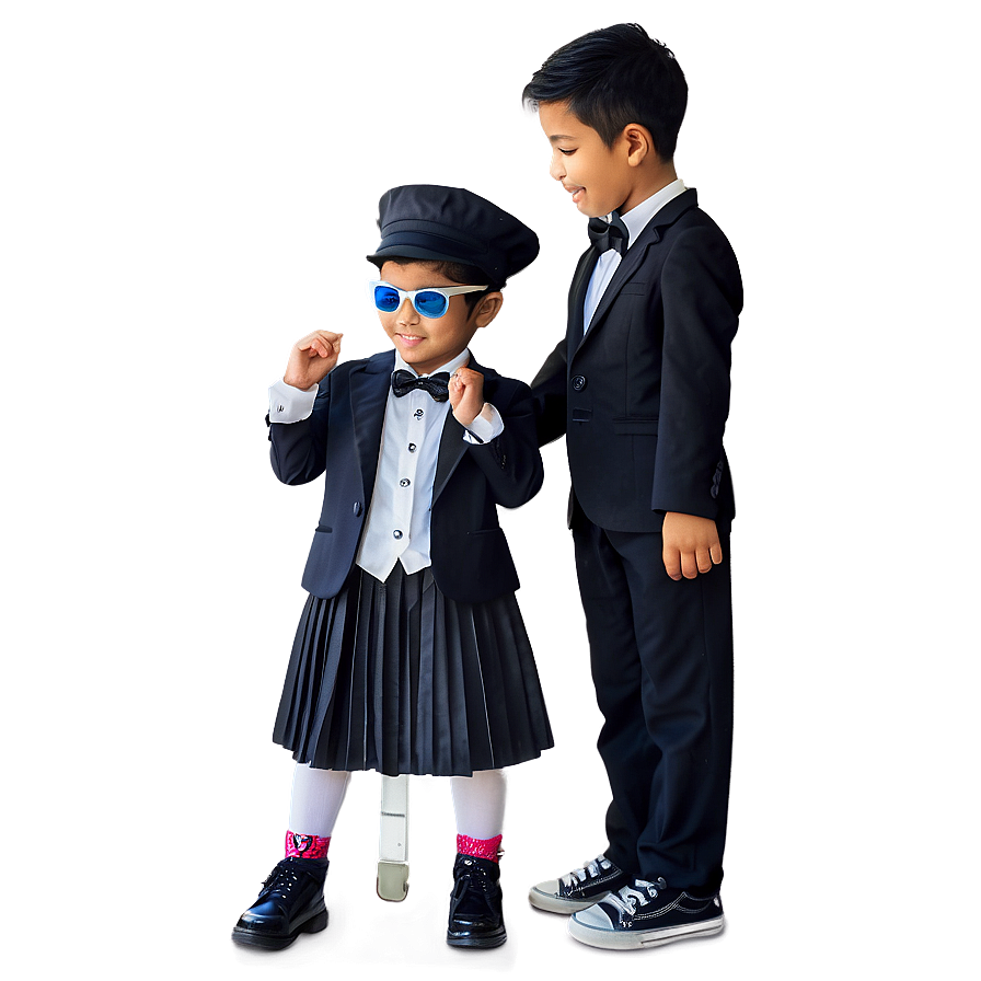 Kids Playing Dress Up Png Lkj38