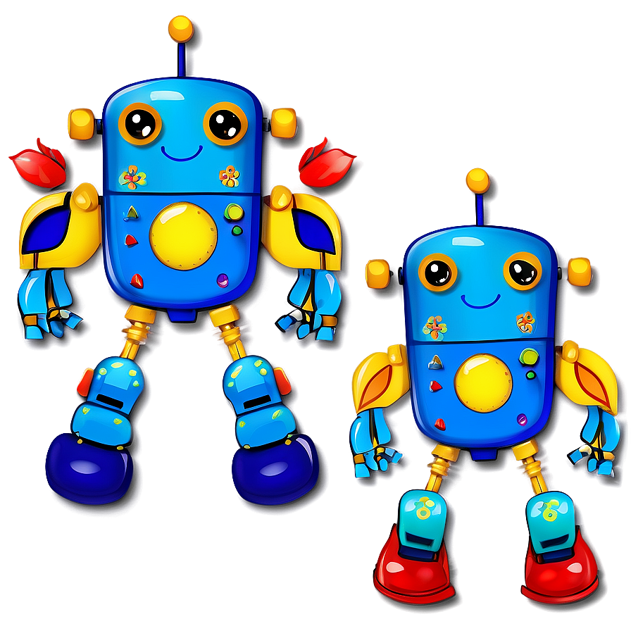 Kids Robot Clipart Png 06262024