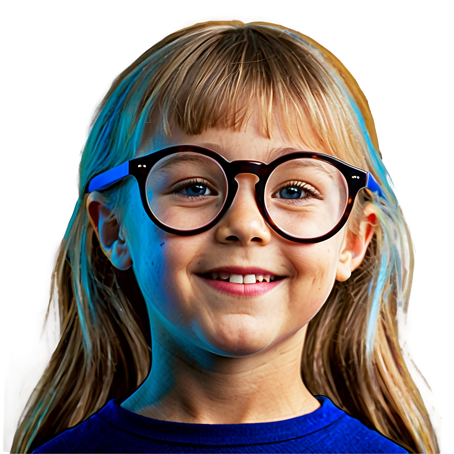 Kids Round Glasses Png Rio