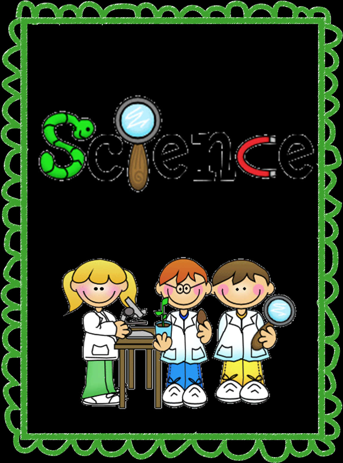 Kids Science Classroom Poster