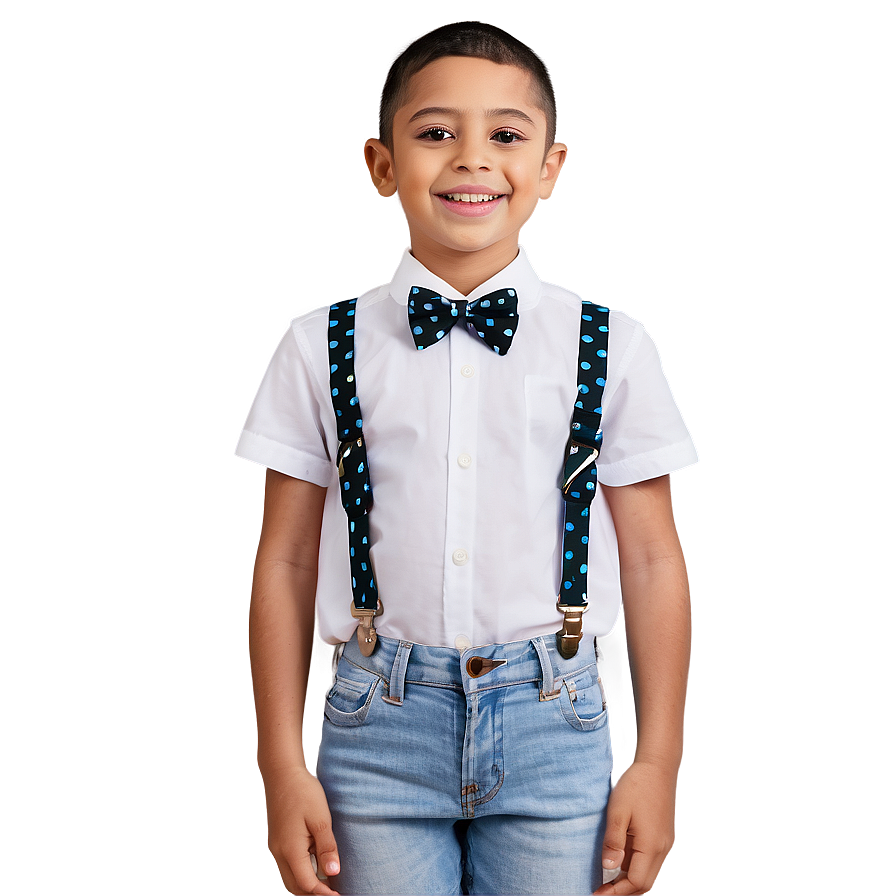 Kids Suspenders Png 06282024