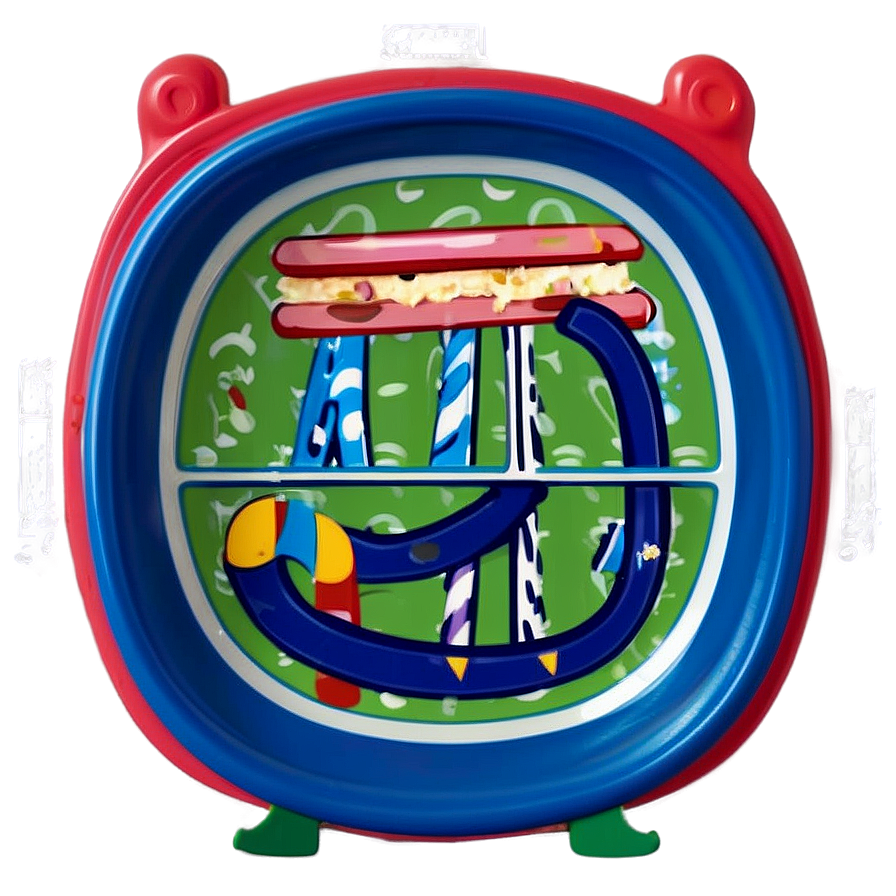 Kids Themed Mealtime Set PNG qly PNG with transparent background