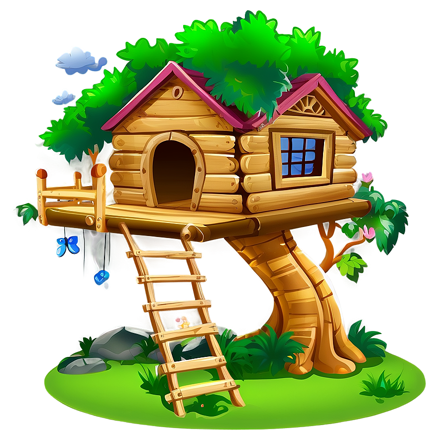 Kids Tree House PNG 8 PNG image with a transparent background, free high-resolution download