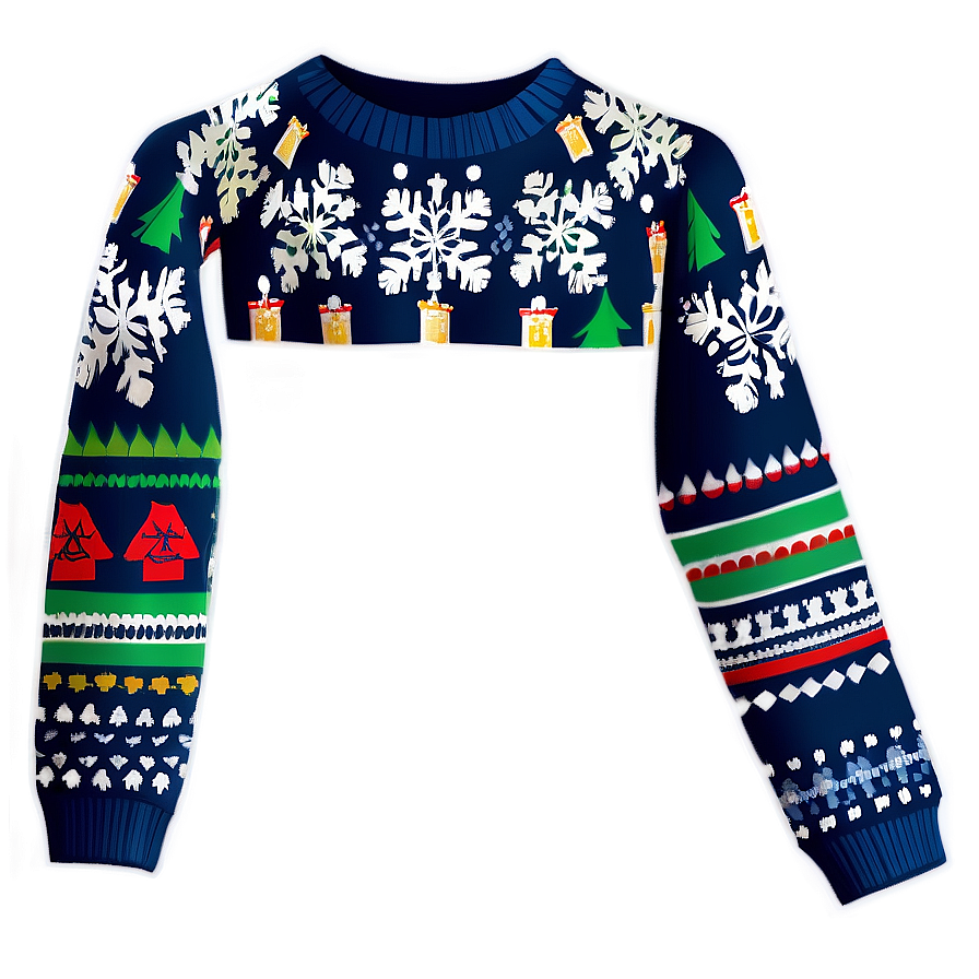 Kids Ugly Christmas Sweater Png Qjs