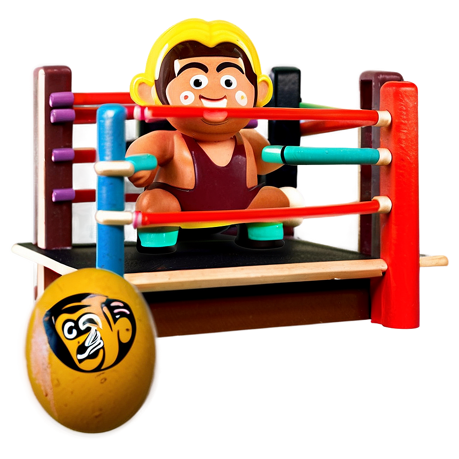 Kids Wrestling Ring Toy Png 06202024