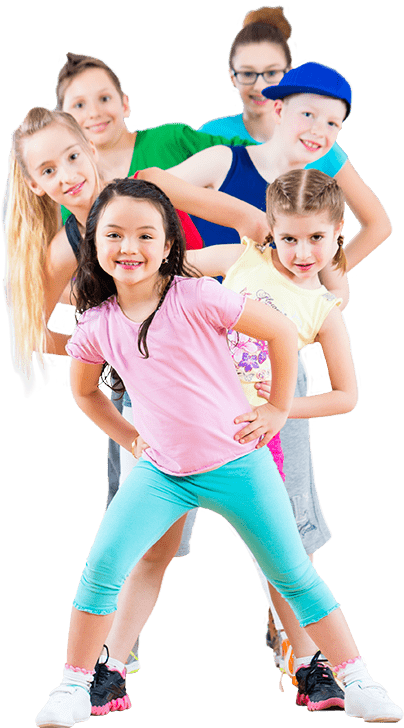 Kids Zumba Class Poses