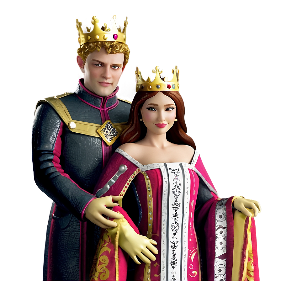 King And Queen Card Png Ofd32