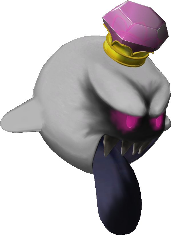 Hail To The King Baby - King Boo Luigi's Mansion Mario Kart Tour, HD Png Download PNG with transparent background