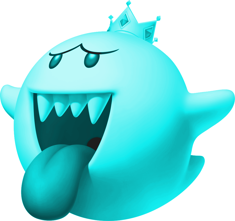 Frosty King Boo Artwork - King Boo, HD Png Download PNG with transparent background