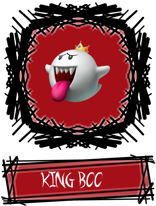 Nintendo Fanon Wiki - King Boo Mario, HD Png Download PNG with transparent background