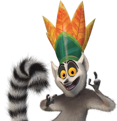 King Julien Madagascar Character