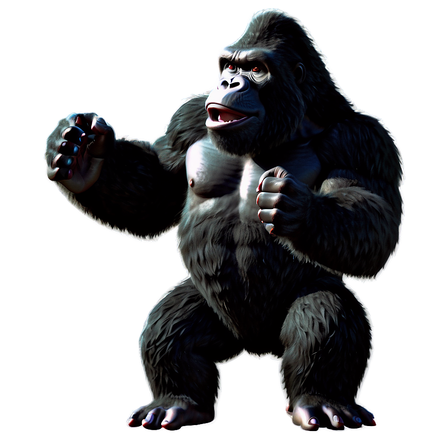 King Kong 3d Model Png 05232024