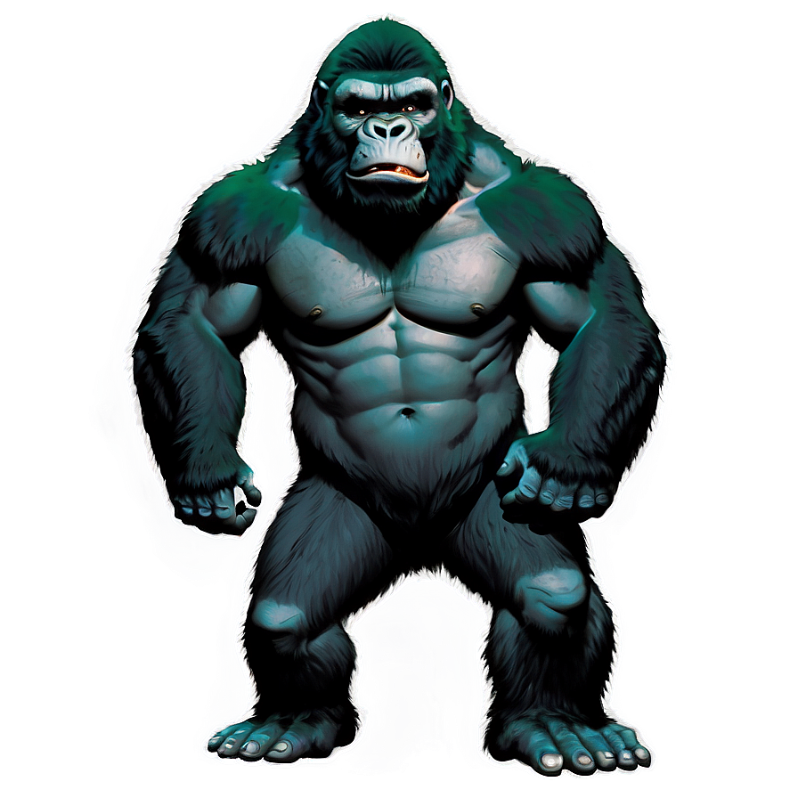 King Kong Cartoon Png Bfl