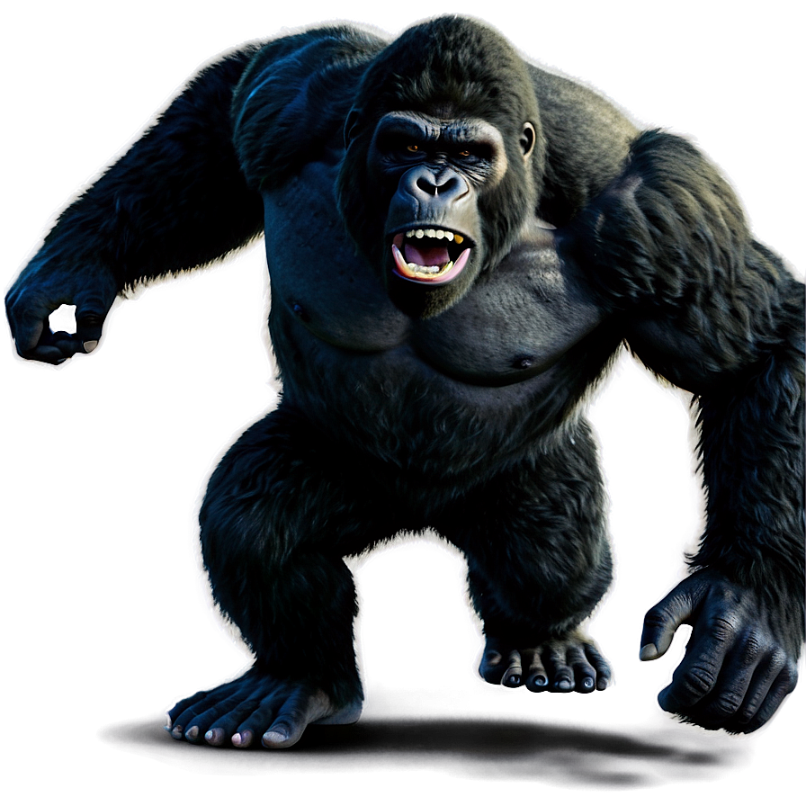 King Kong Climbing PNG 89 PNG image with a transparent background, free high-resolution download