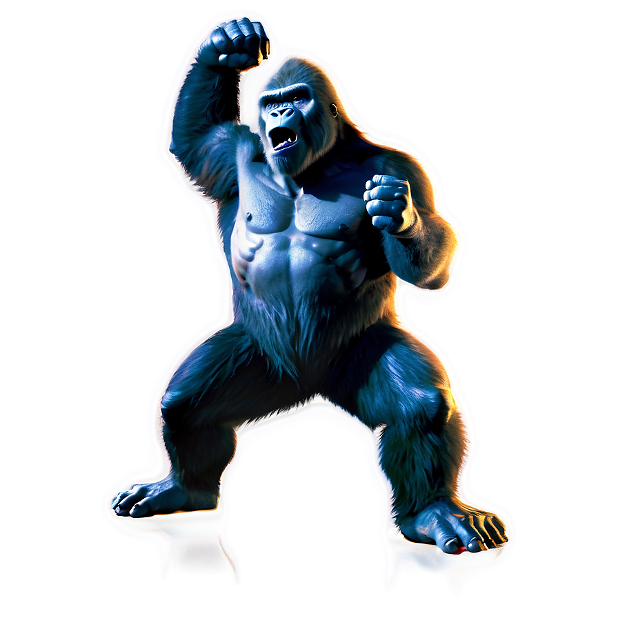 King Kong Iconic Pose Png Ofh