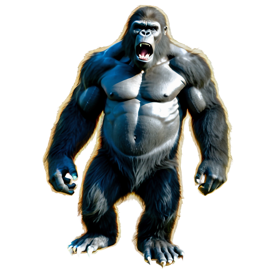 King Kong Illustration PNG ama PNG with transparent background