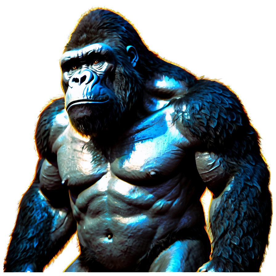 King Kong Retro Style Png 05232024