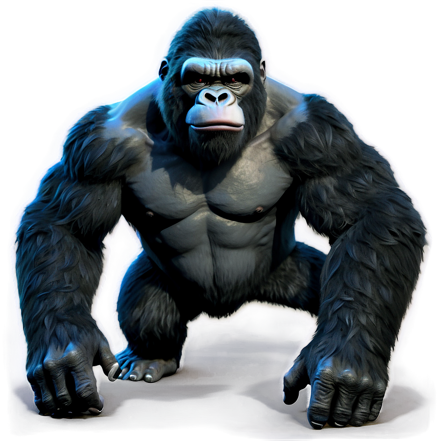 King Kong Retro Style Png 05232024