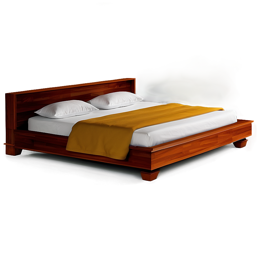 King Size Bed PNG 05042024 PNG with transparent background