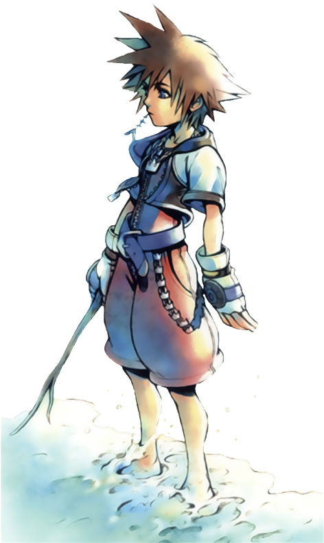 Kingdom Hearts 1 Sora Art, HD Png Download PNG with transparent background