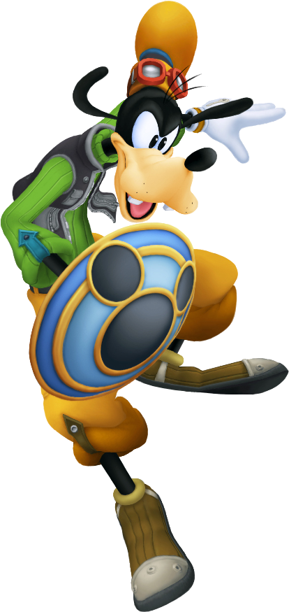 Kingdom Hearts 2 Donald And Goofy , Png Download - Kingdom Hearts Goofy Weapon, Transparent Png PNG with transparent background