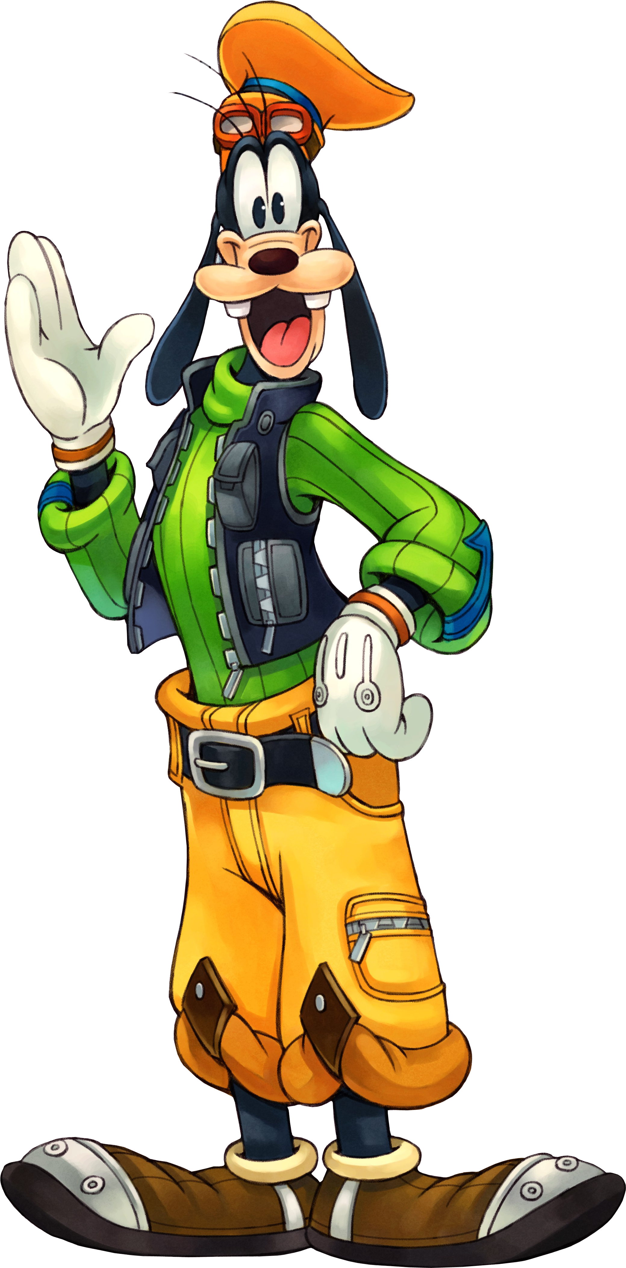 Kingdom Hearts Goofy Artwork, HD Png Download PNG with transparent background