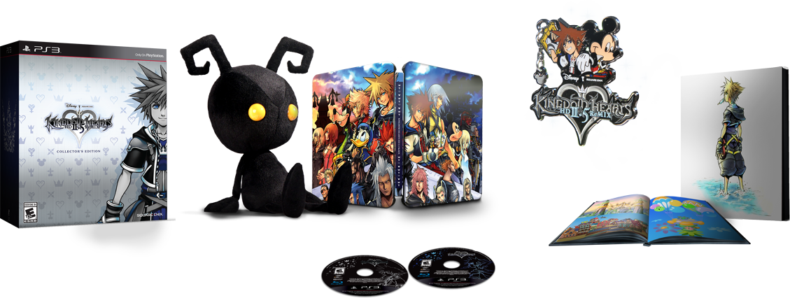 Kingdom Hearts Hd - Kingdom Hearts Steelbook Case, HD Png Download PNG with transparent background