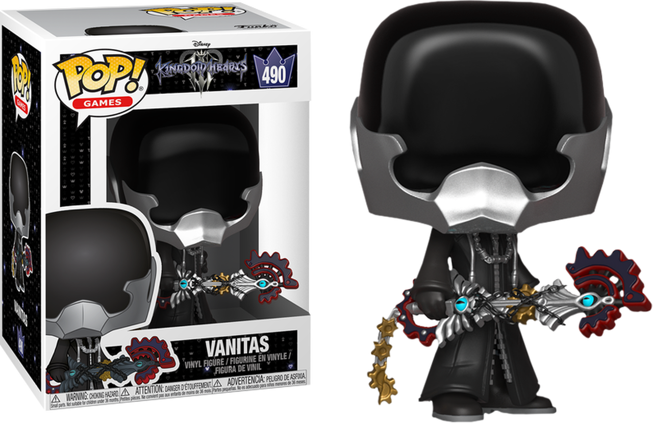 Kingdom Hearts Iii - Kingdom Hearts Funko Pop Vanitas, HD Png Download PNG with transparent background