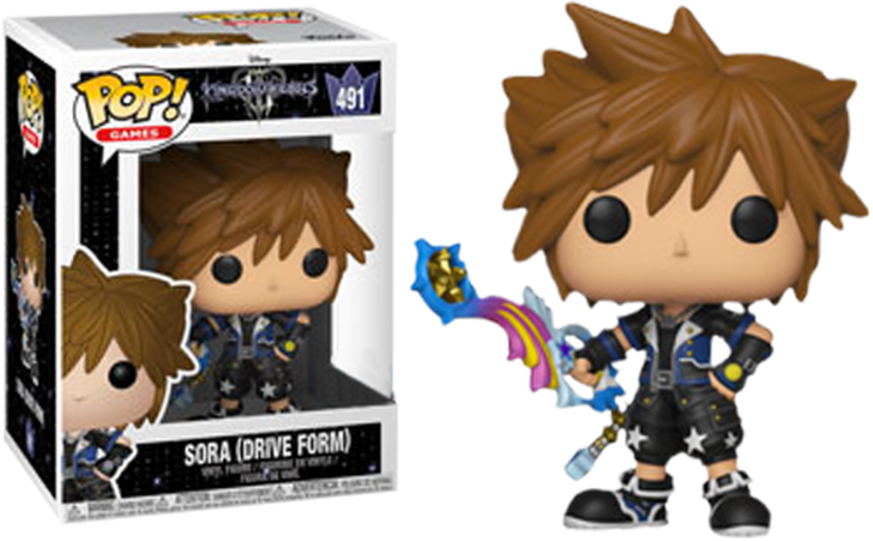Kingdom Hearts - Kingdom Hearts 3 Sora Funko Pop, HD Png Download PNG with transparent background