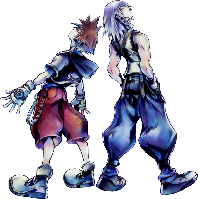 Kingdom_ Hearts_ Sora_and_ Riku_ Artwork