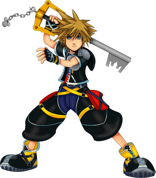 Kingdom Hearts Sora Cartoon, HD Png Download PNG with transparent background