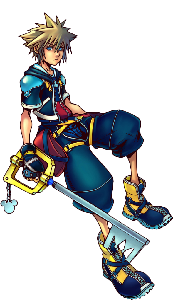 Kingdom Hearts Sora Falling Png - Kingdom Hearts Sora Profile, Transparent Png PNG with transparent background