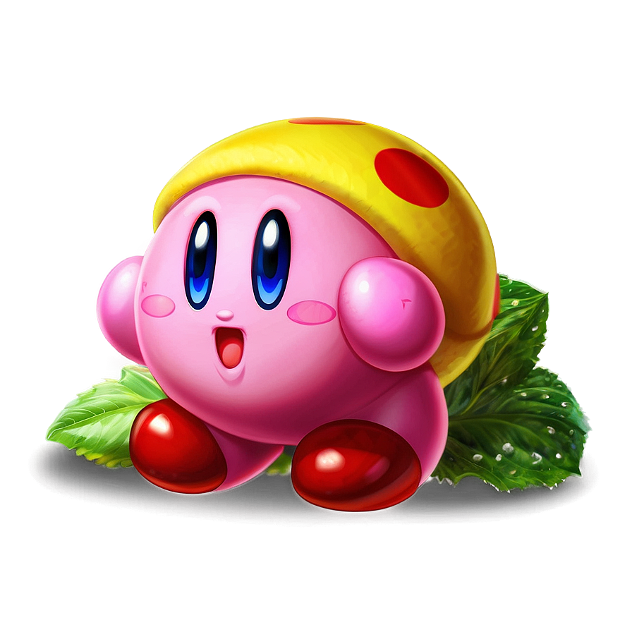 Kirby Eating Food PNG arf PNG with transparent background